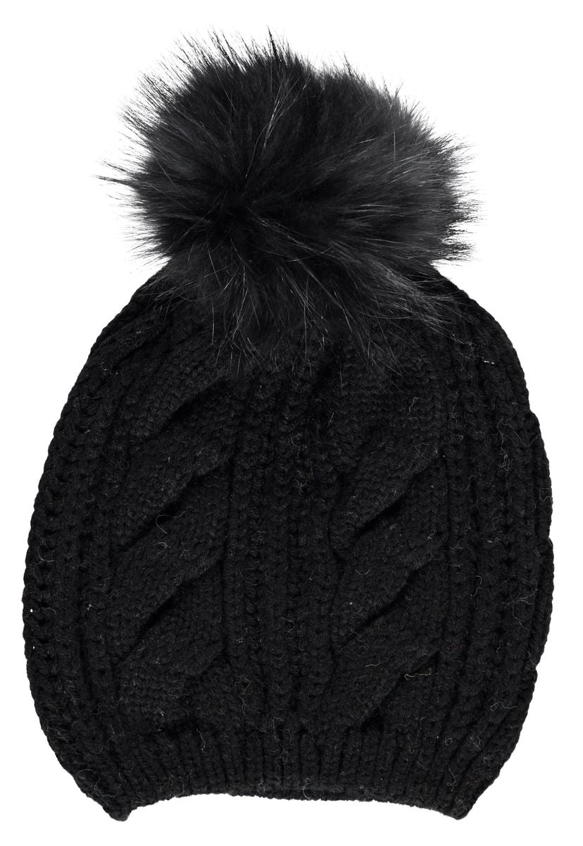 Chapeau Stine Noir/Noir