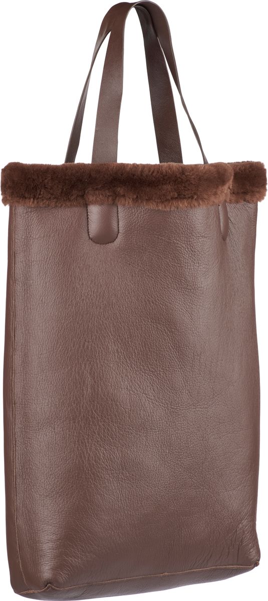 Leonora Shopper Marron Teddy