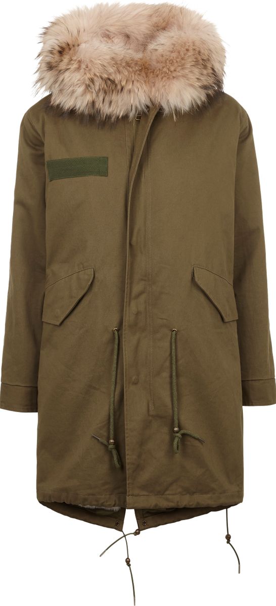 Veste Petra Vert Haie/Marron Naturel