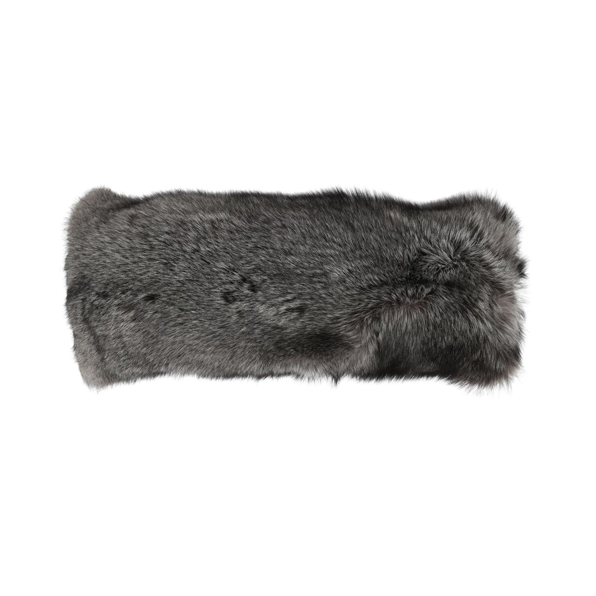 Coussin Premium en Renard | Dos en Cachemire | Norvège | Blue Frost | 30x80 cm