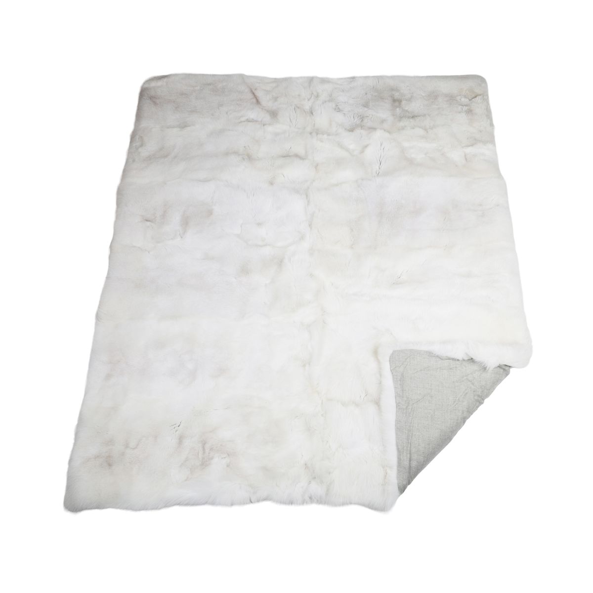 Plaid Premium en Renard | Doublure Cachemire | Shadow | 200x220 cm