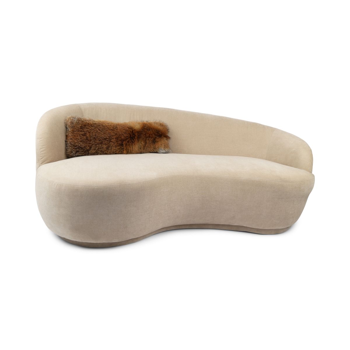 Coussin Premium en Renard | Dos en Cachemire | Norvège | Renard Roux Allemand | 25x55 cm Renard roux