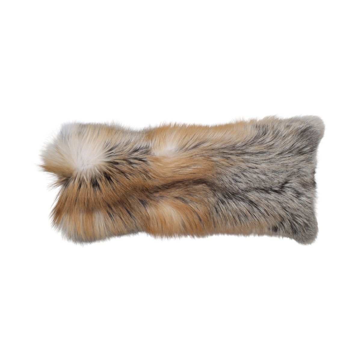 Coussin Premium en Renard | Doublure en Cachemire | Norvège | Renard Doré des Îles | 26x56 cm
