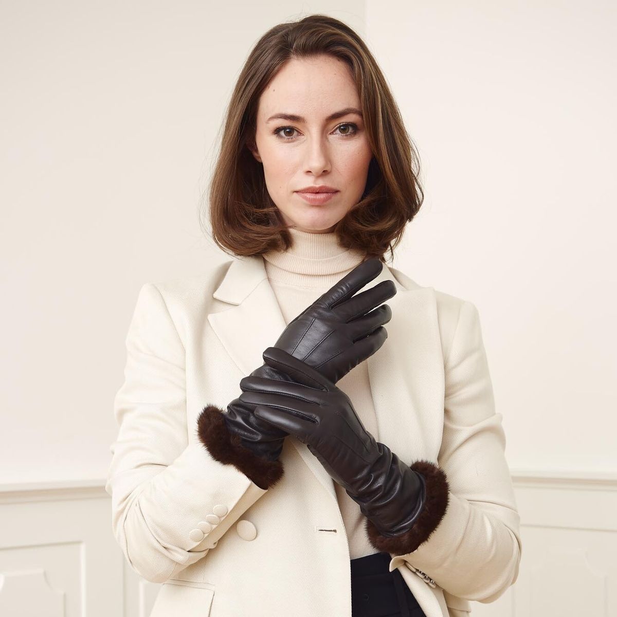 Gants longs Kimberly Noir
