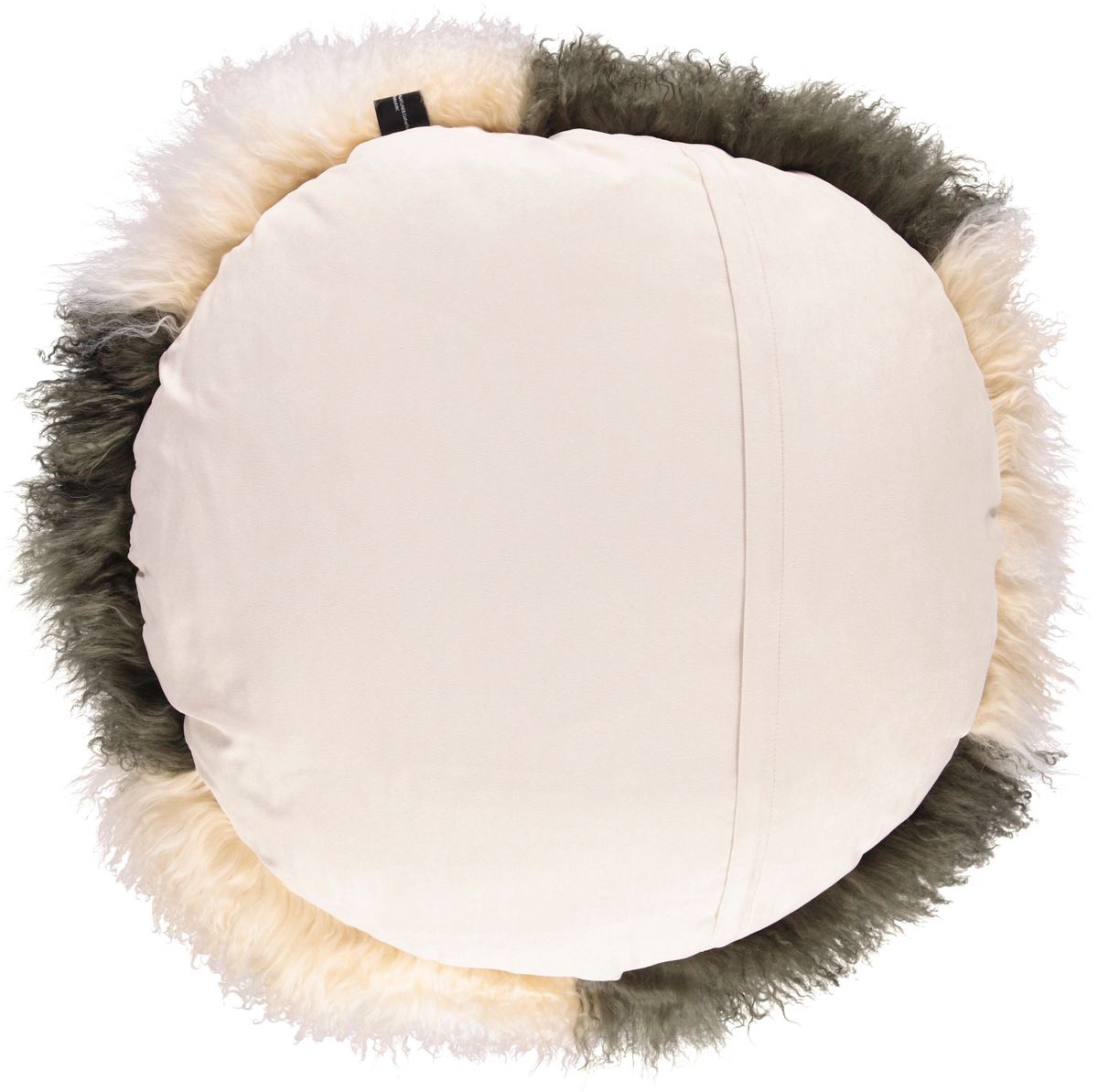 Coussin pour gâteau frisé Soleil arctique/vert foncé