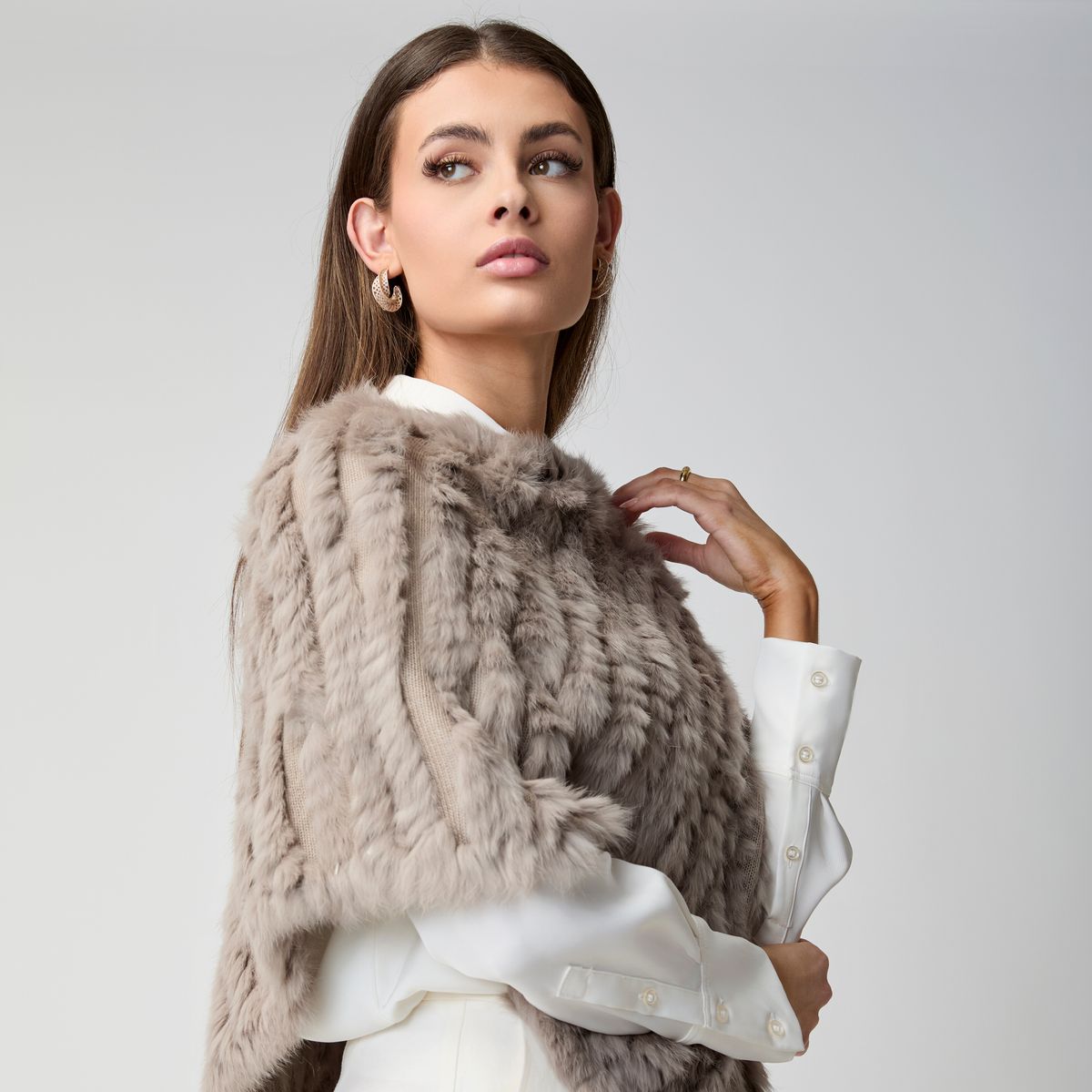 Poncho Molly Noir