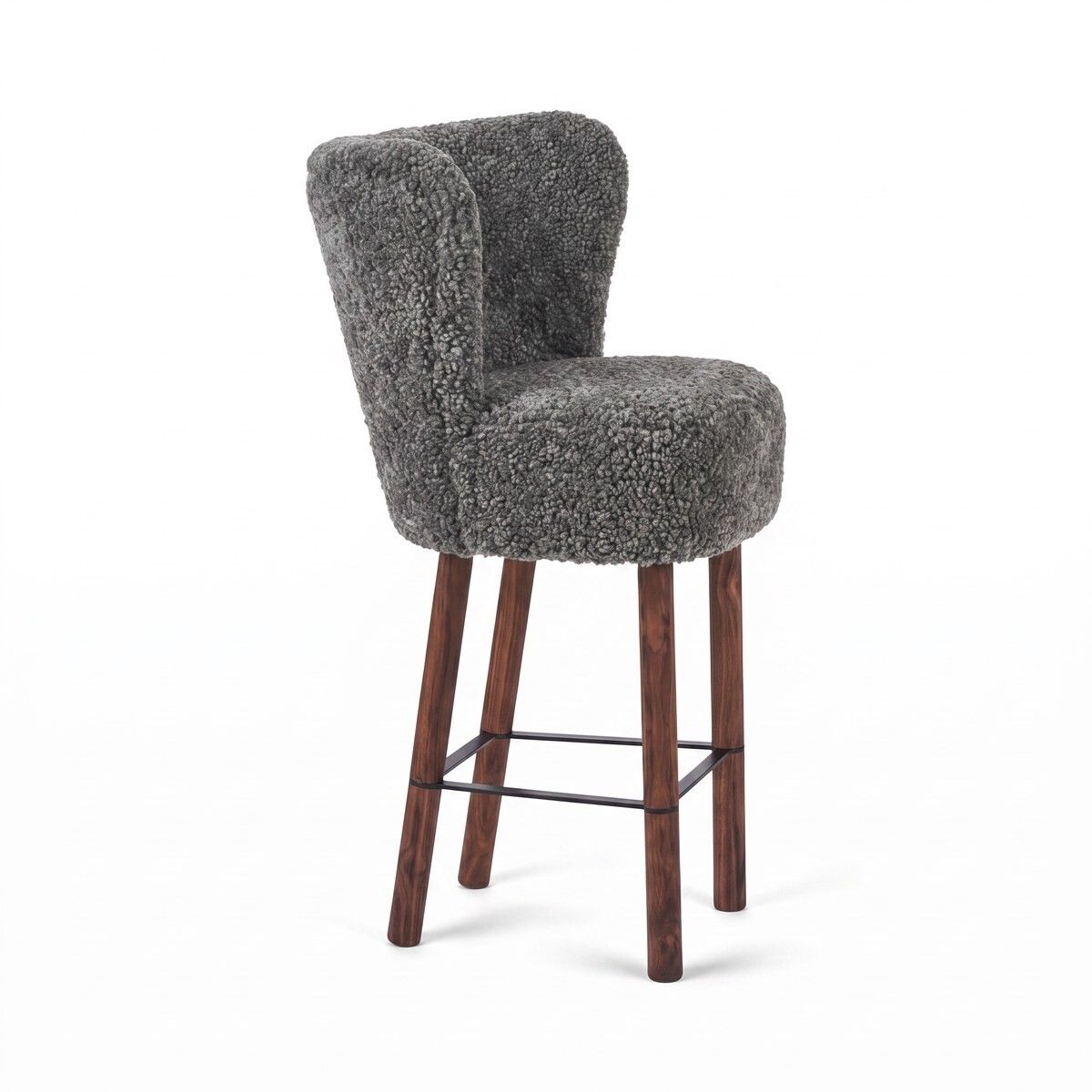 Tabouret de bar Emilia Graphite