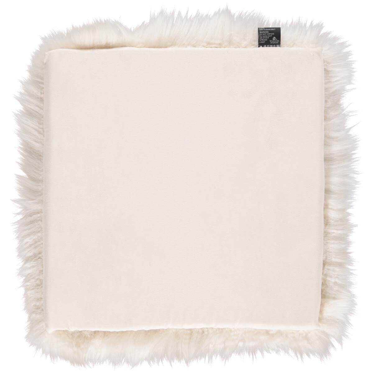 Calf Leather Seat Cover | Ø38 cm Linge