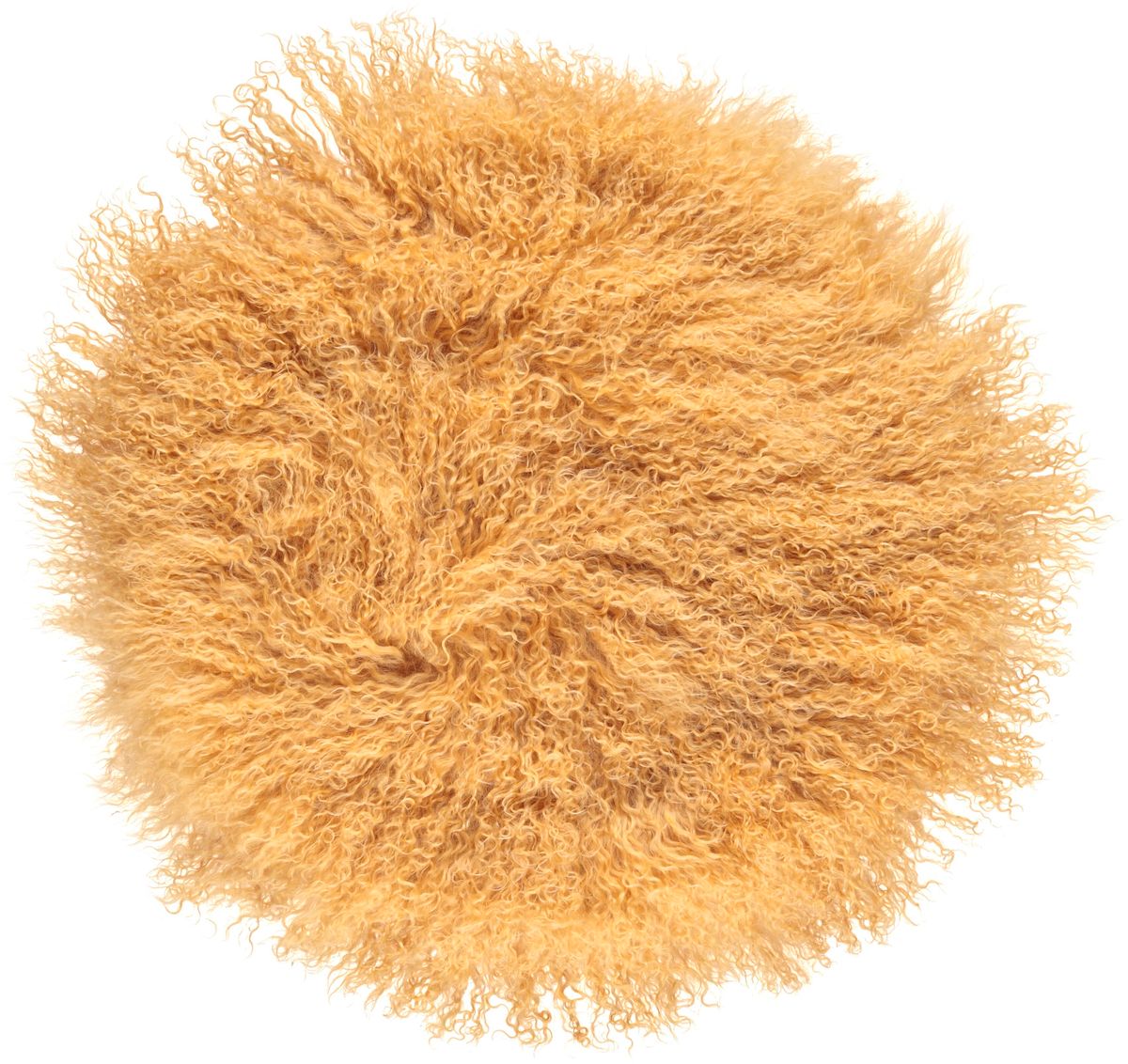 Coussin pour gâteau frisé Jaune Impérial