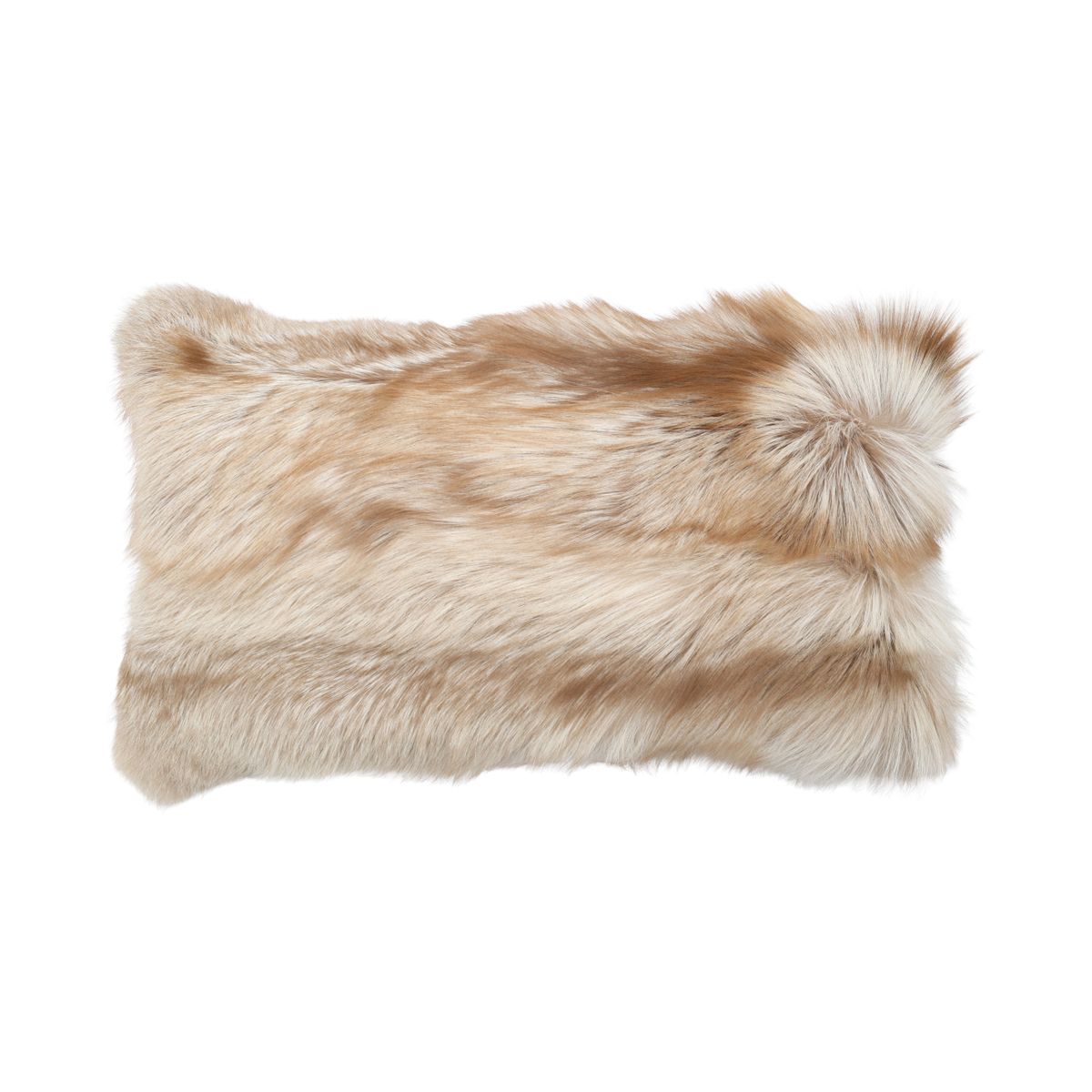 Coussin Premium en Renard | Dos en Cachemire | Norvège | Palomino | 75x42 cm