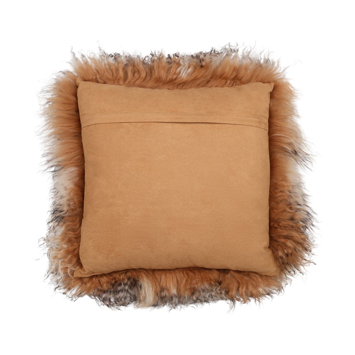 Coussin bouclé Coucher de soleil