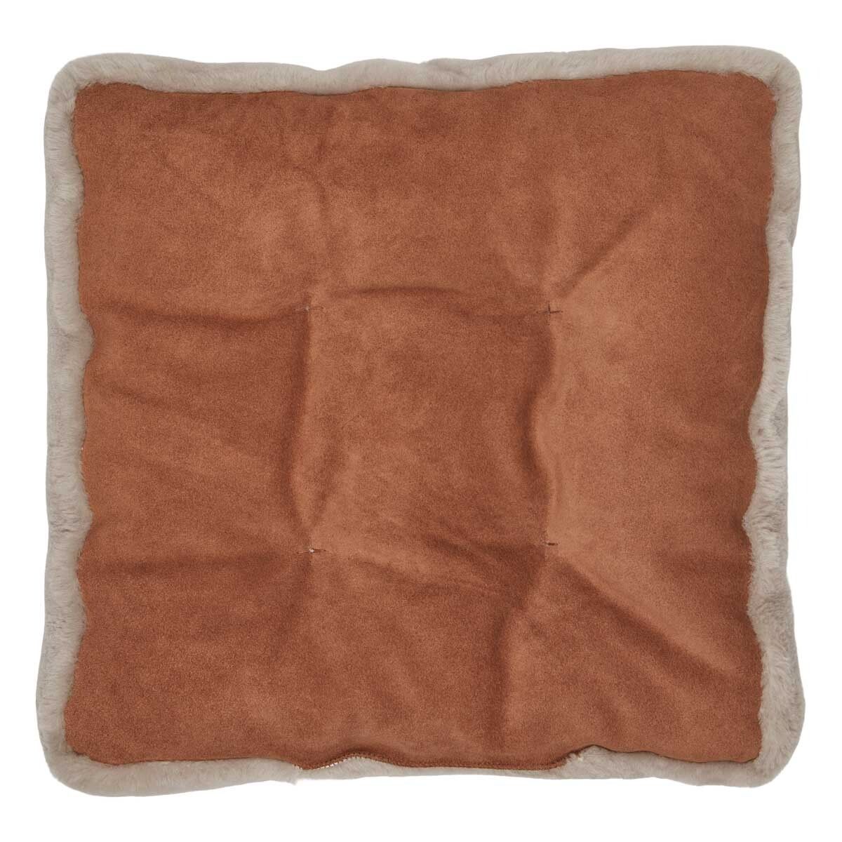 Dessus de siège en peau de mouton | Laine longue | Zéro déchet Gris Argenté