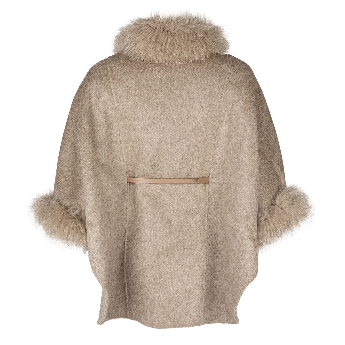 Poncho lorrain Taupe