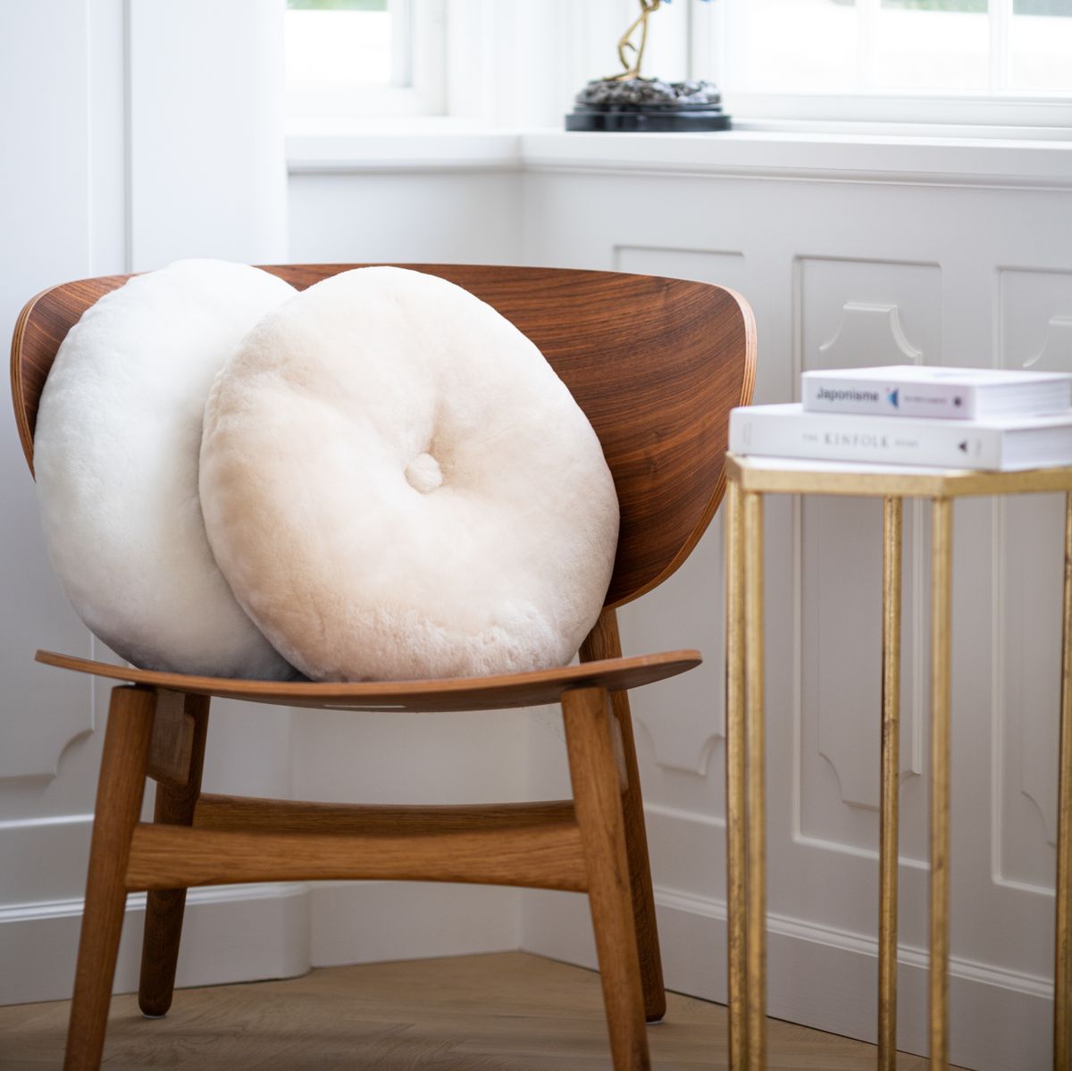 Coussin mocassin Châtaigne