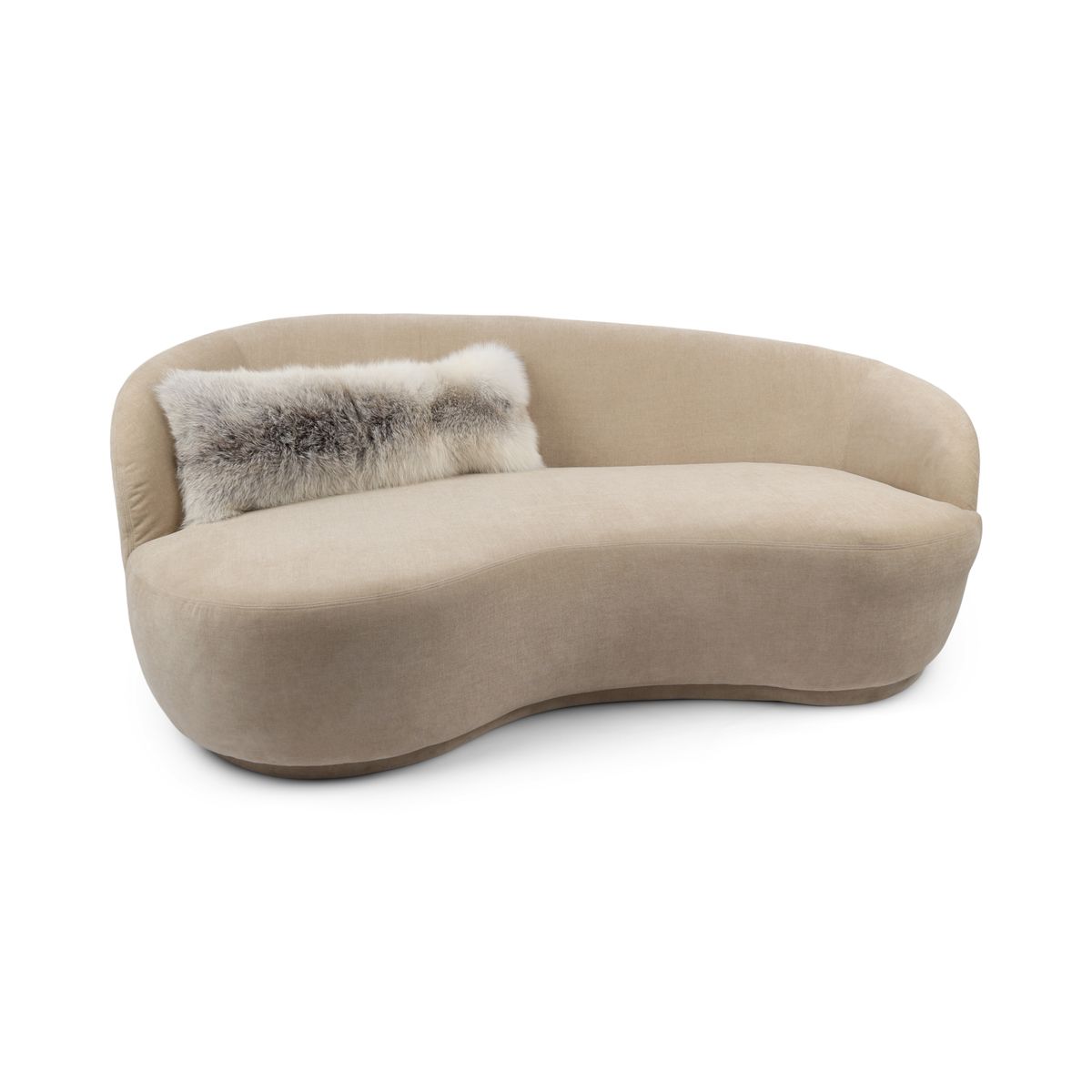 Coussin Premium en Renard | Dos en Cachemire | Norvège | Fawn Light Fox | 30x80 cm