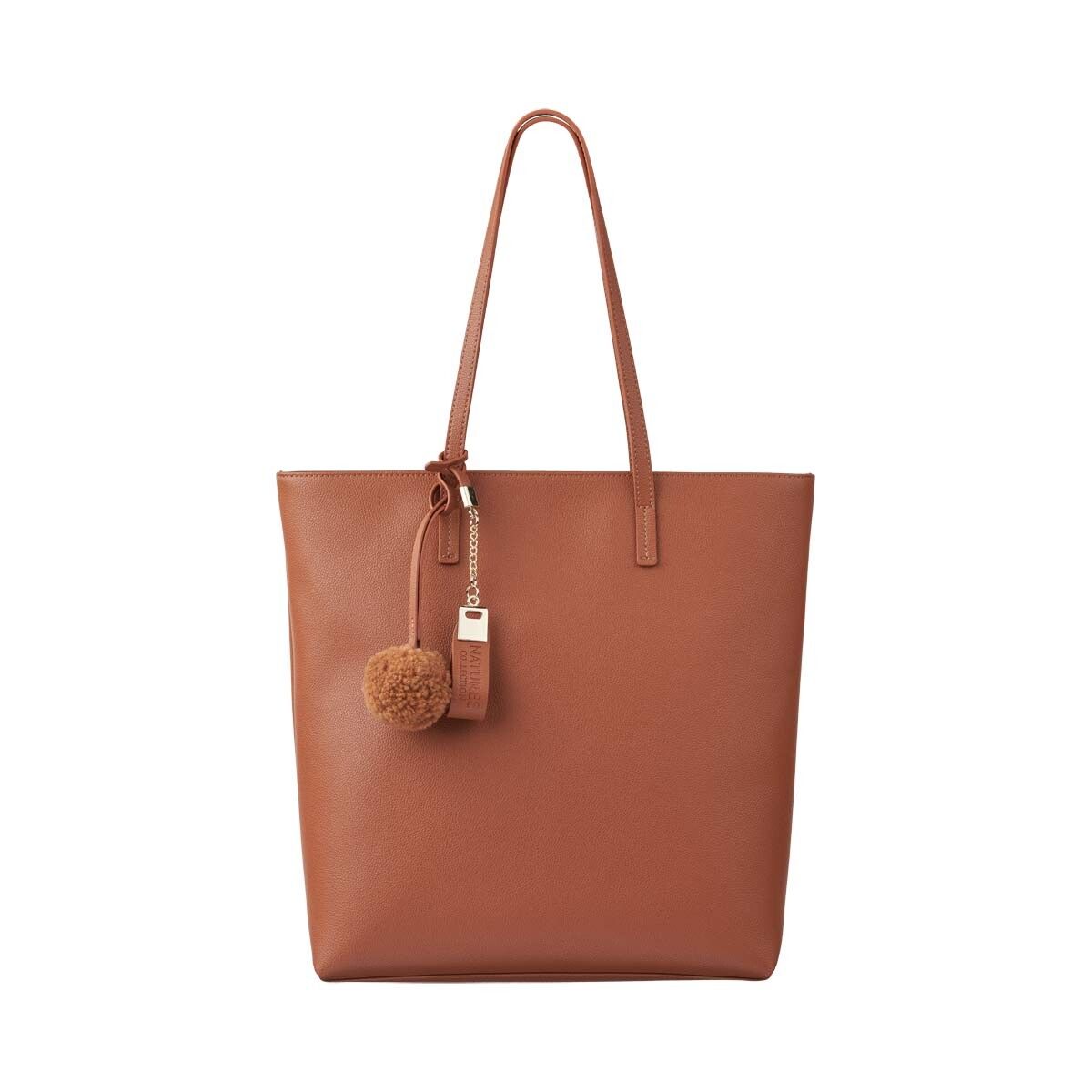 Audrey Shopper Cuir brun