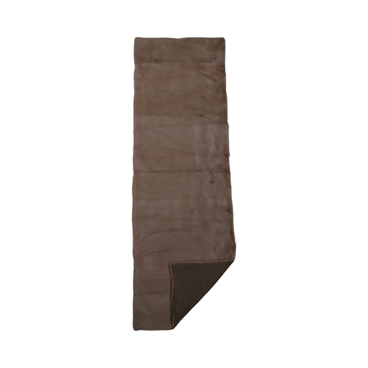 Plaid en vison | Doublure en cachemire | Rosa | 150x48 cm