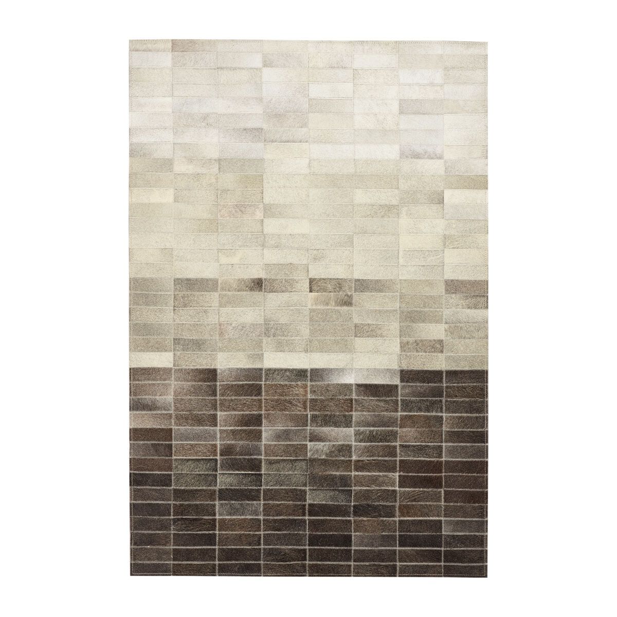 Tapis design en peau de vache Monaco