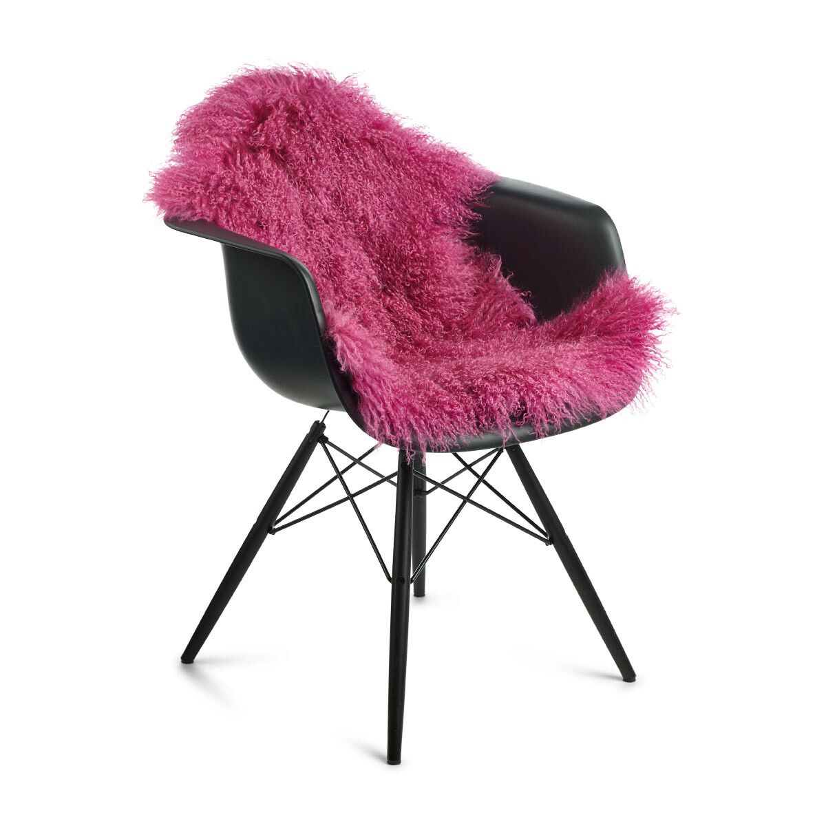 Peau de mouton bouclée 85x50 cm Malaga