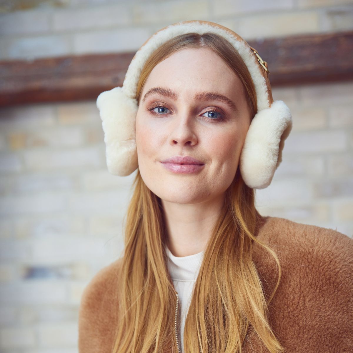Cache-oreilles Simone Beige