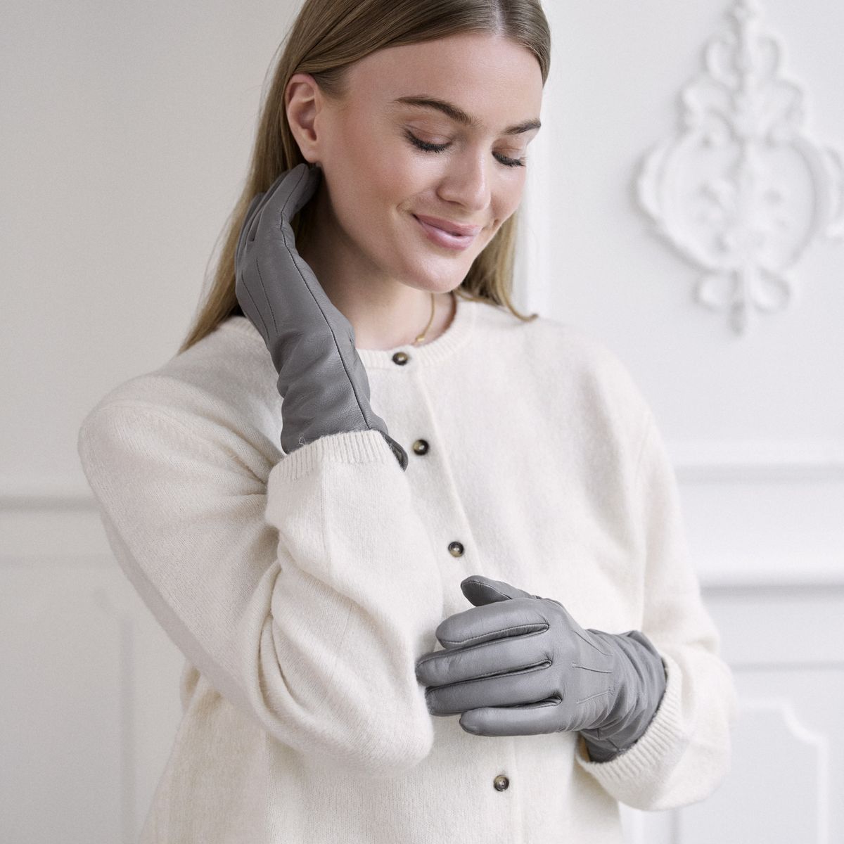 Gants longs Kennedy Noir