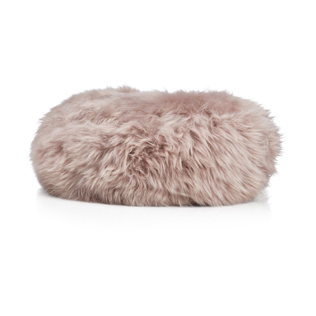Sheepskin Stool Cover | Ø35xH17 cm Dove