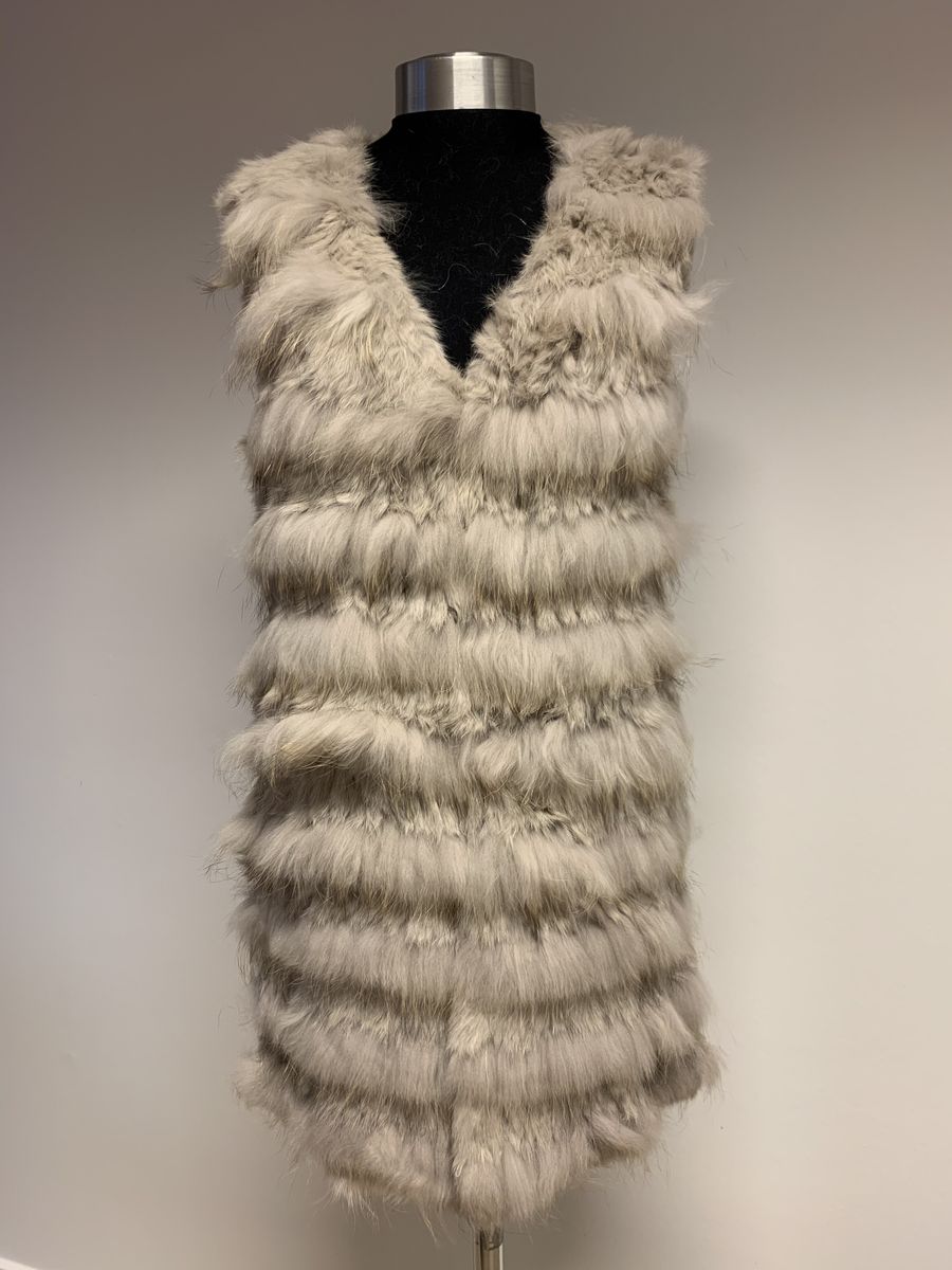 Gilet Vigga Taupe Simple