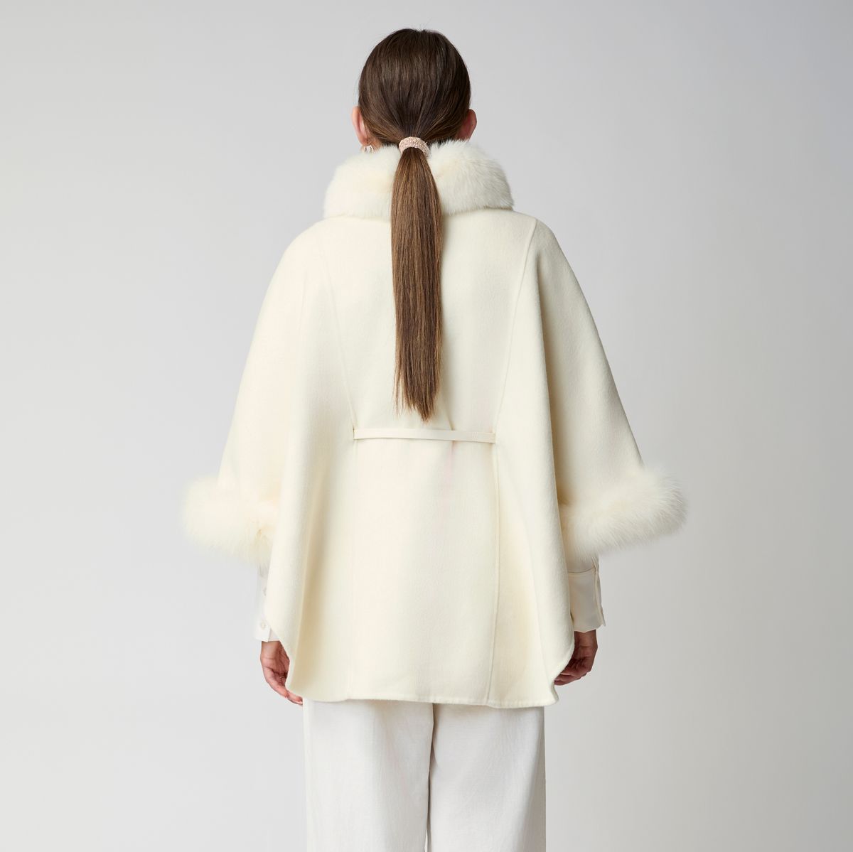 Poncho lorrain Beige