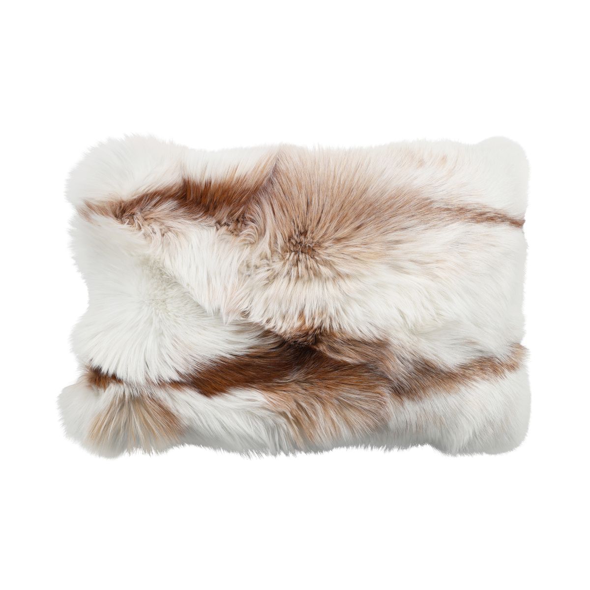 Coussin Premium en Renard | Dos en Cachemire | Norvège | Sun Glow | 55x78 cm