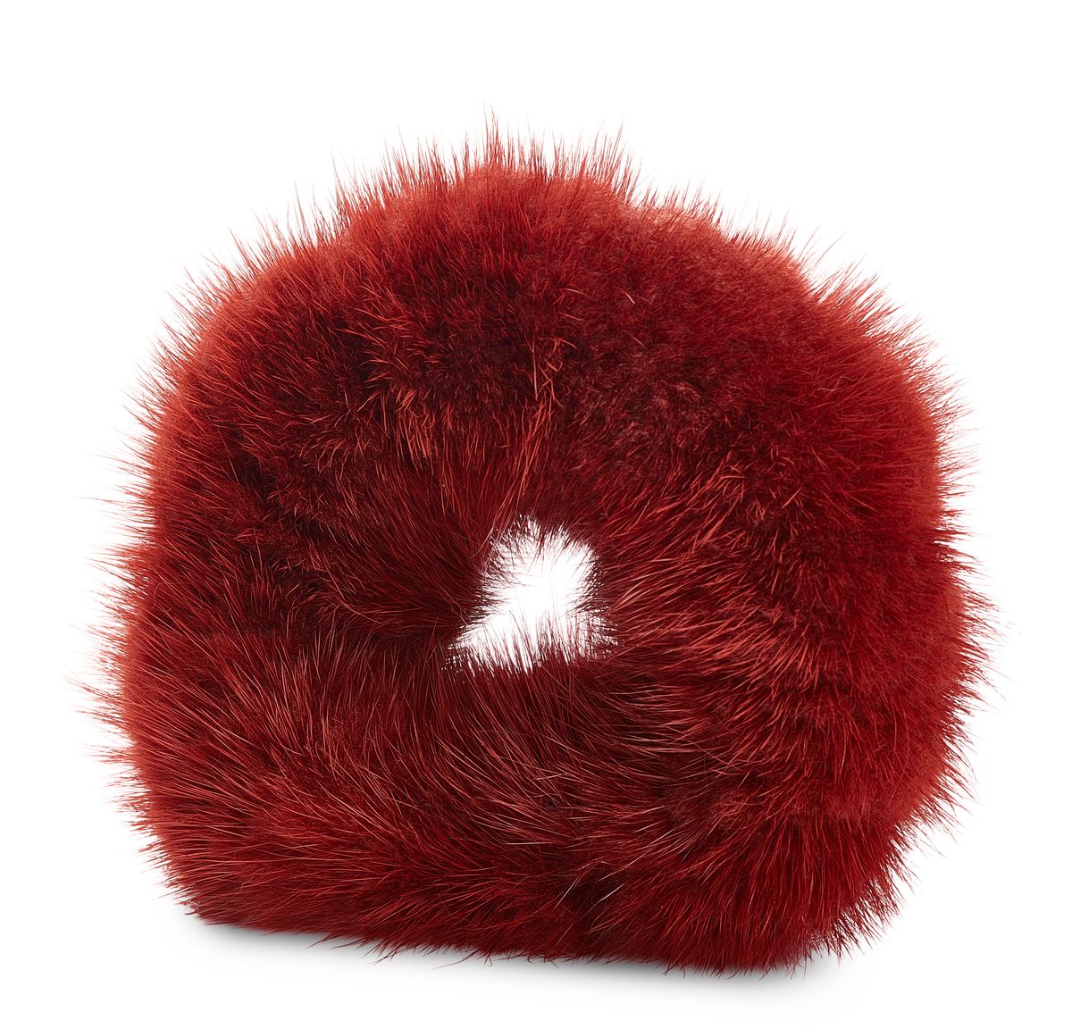 Bandeau en vison Marbre d'automne