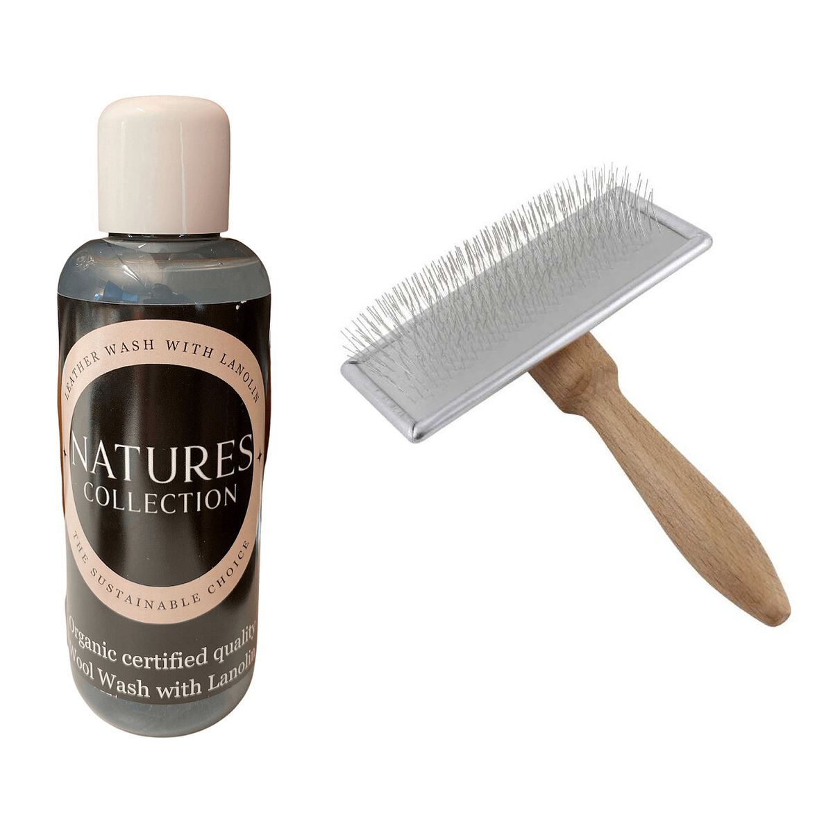 Set Détergent + Brosse pour peau de mouton