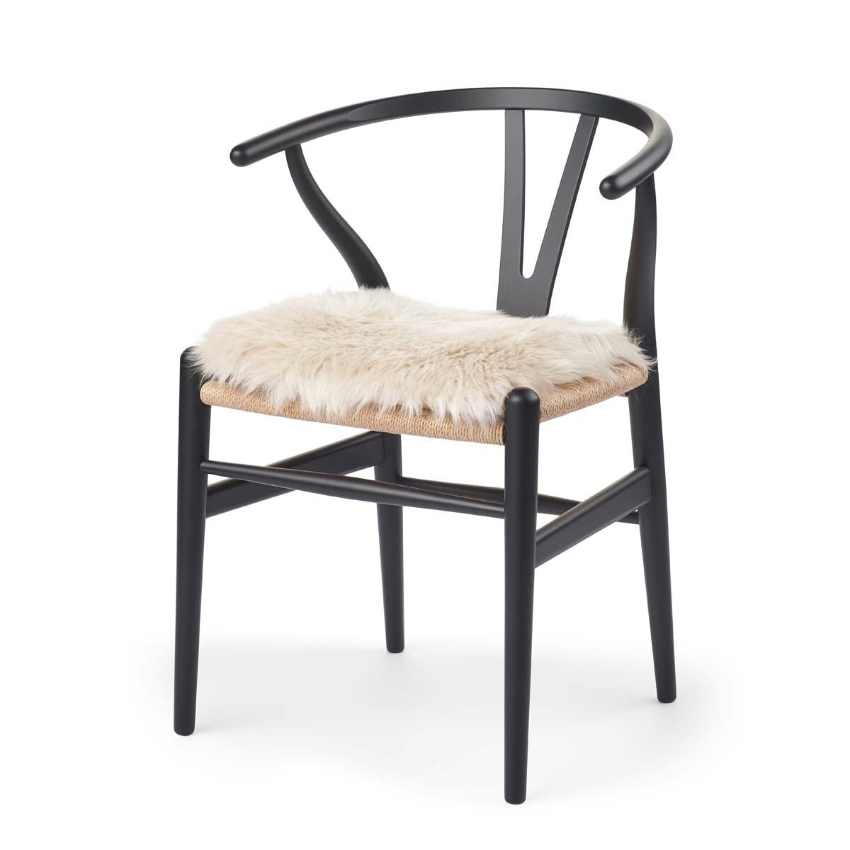 Calf Leather Seat Cover | Ø38 cm Linge