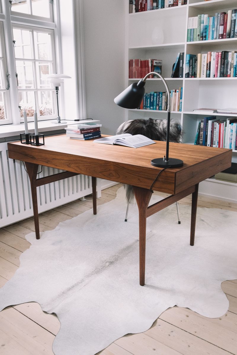 Peau de vache naturelle de première qualité | Brésil Blanc Solide