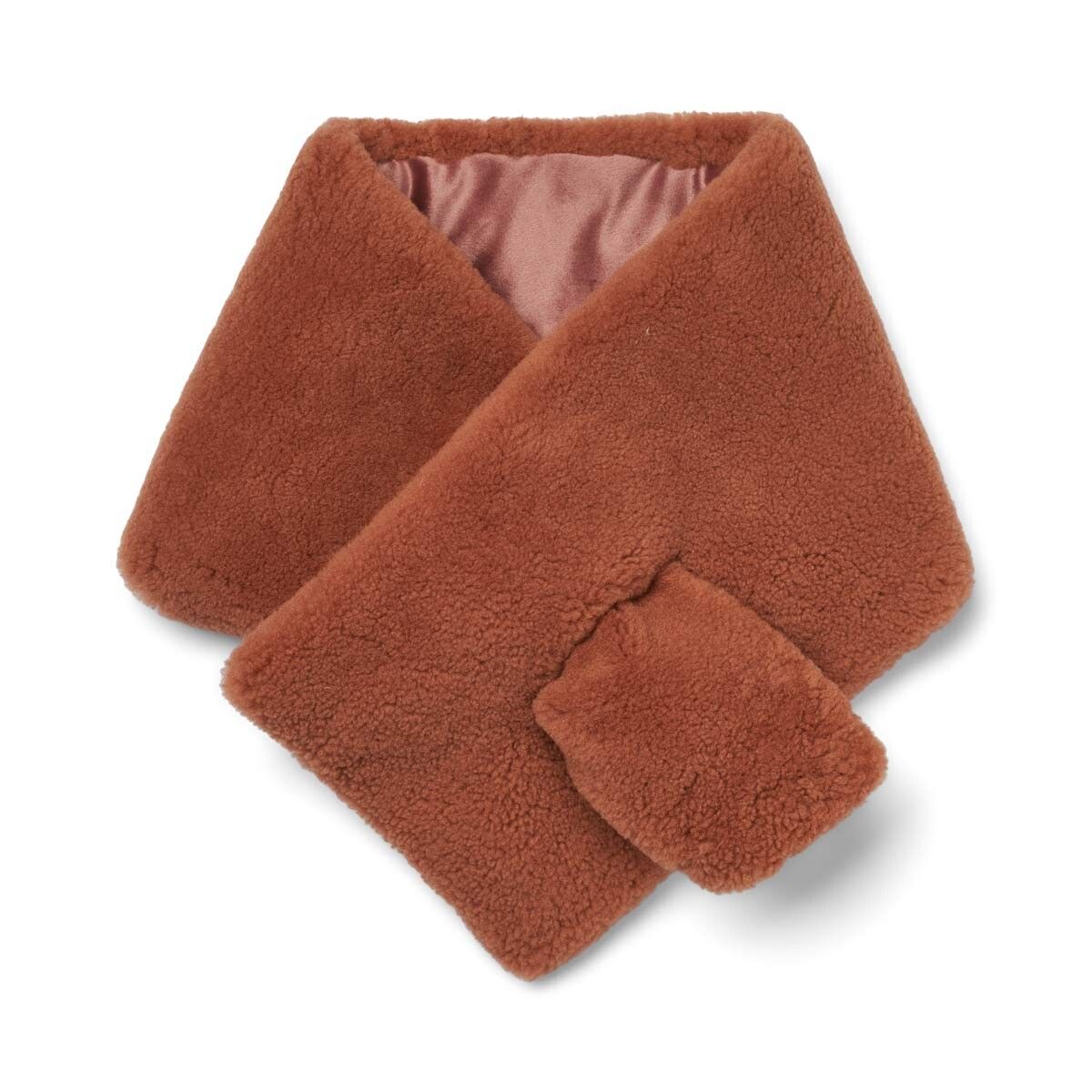 Écharpe Monta Cuir brun