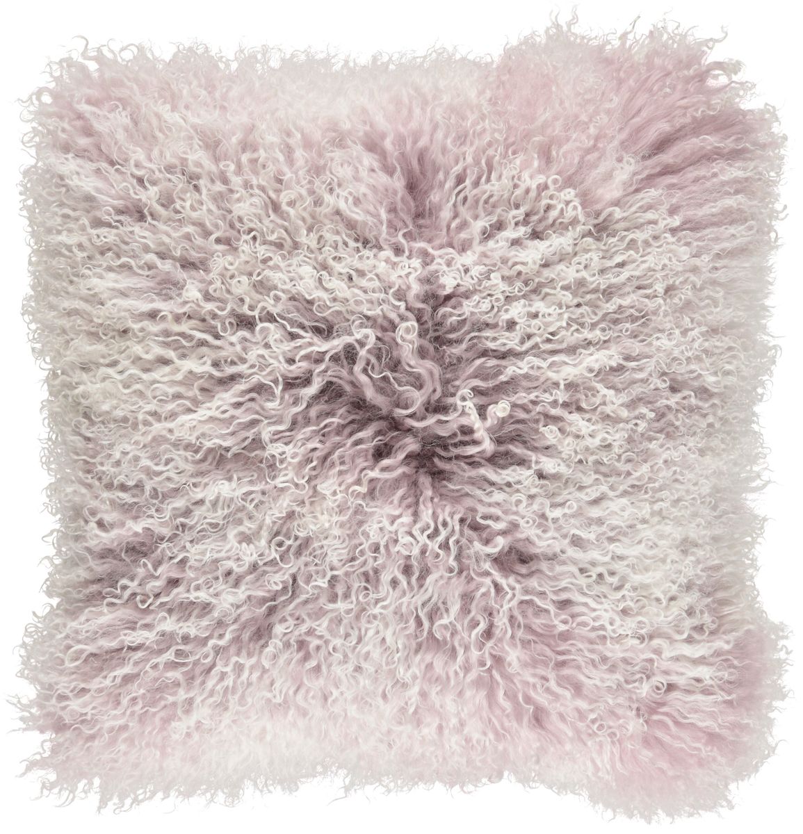 Coussin bouclé Snow Collection | 60 × 60 cm | 40 × 40 cm Gris nuage/Top de neige