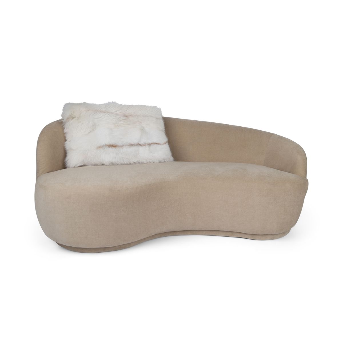 Coussin Premium en Renard | Dos en Cachemire | Norvège | Sun Glow | 52x72 cm