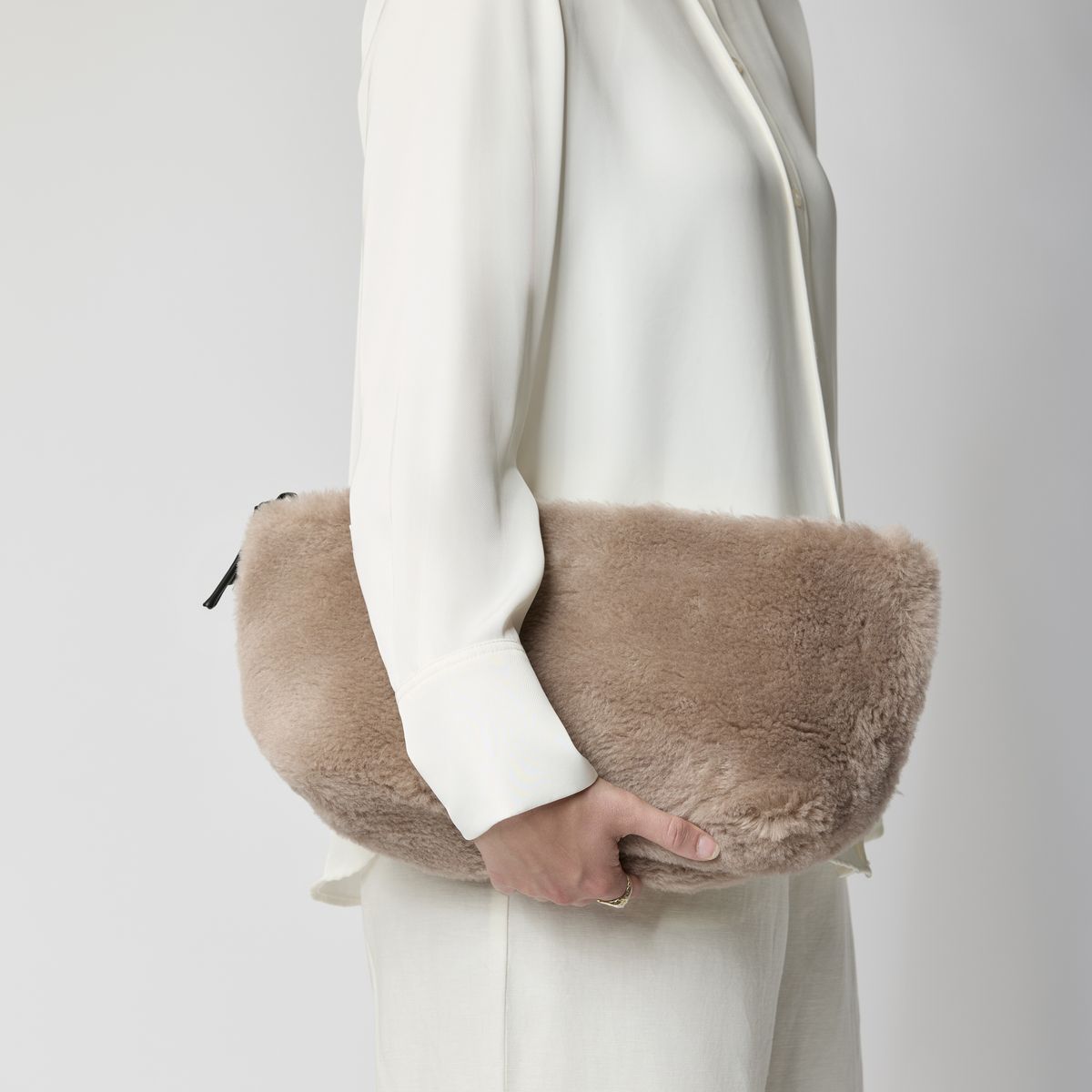 Pochette Maxi Havana Beige