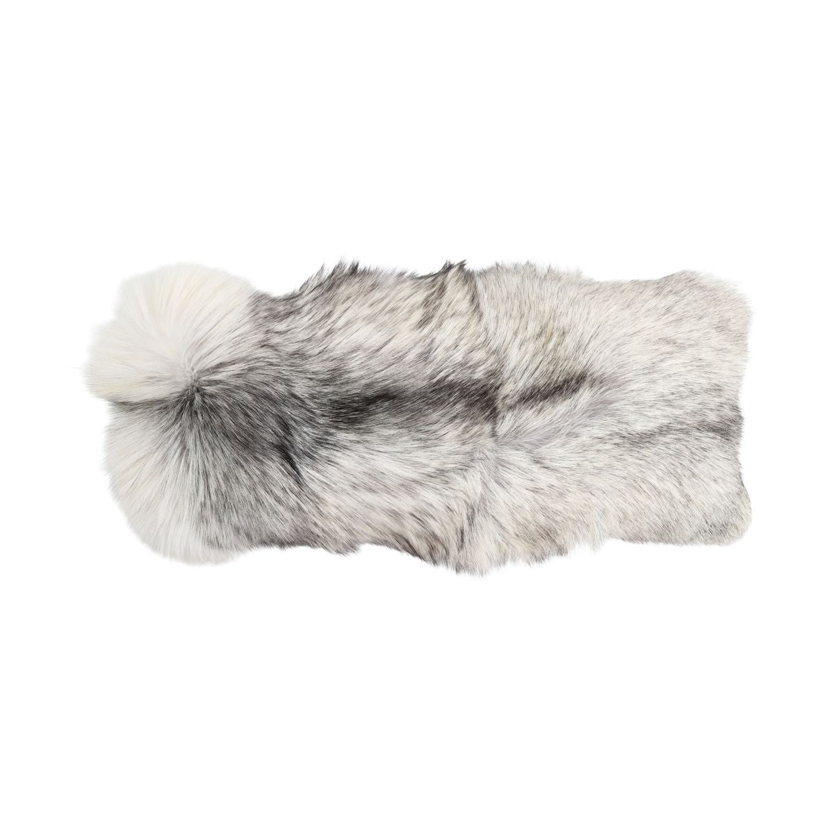 Coussin Premium en Renard | Doublure en Cachemire | Norvège | Renard Platine | 35x70 cm
