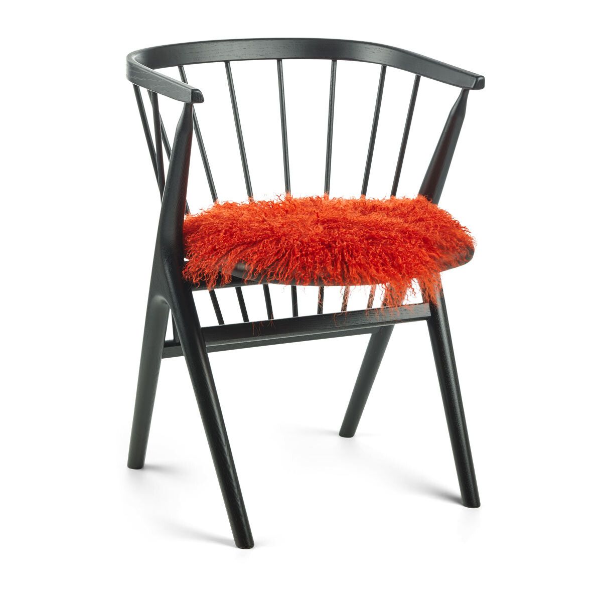 Dessus de siège en peau de mouton tibétaine | Ø38 cm Fiesta