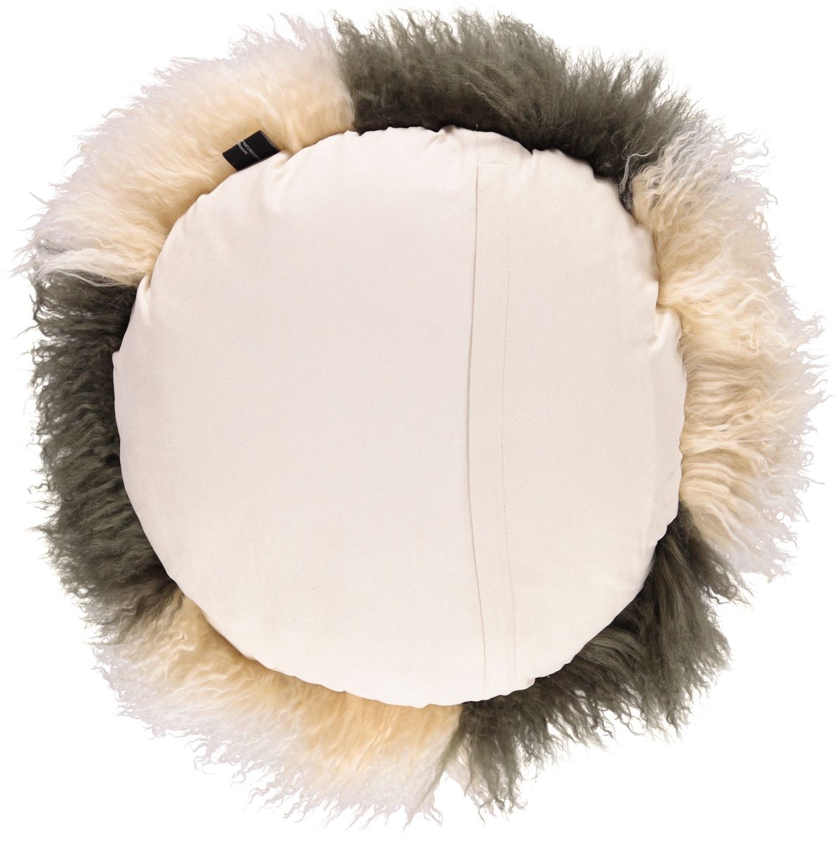 Coussin pour gâteau frisé Soleil arctique/vert foncé