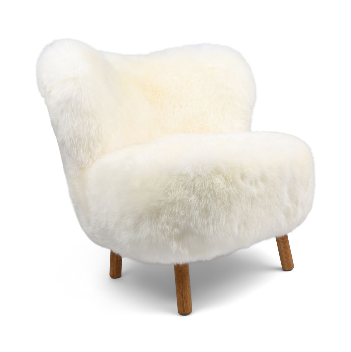 Fauteuil lounge Ethan Puffy Ivoire
