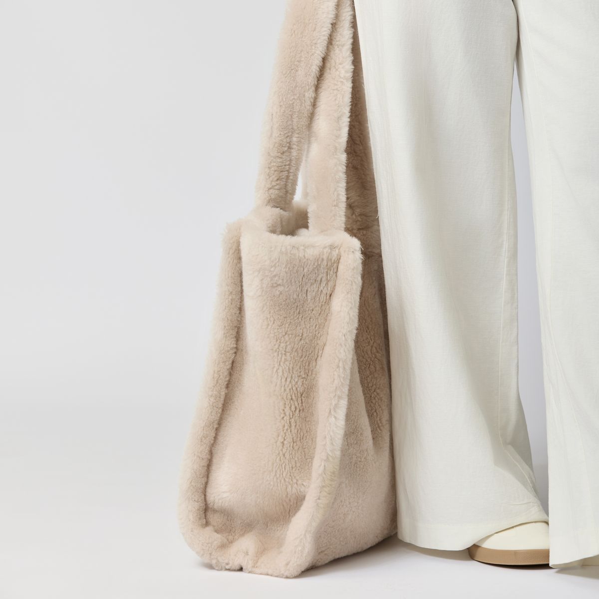 Maxi Glory Shopper Cuir brun