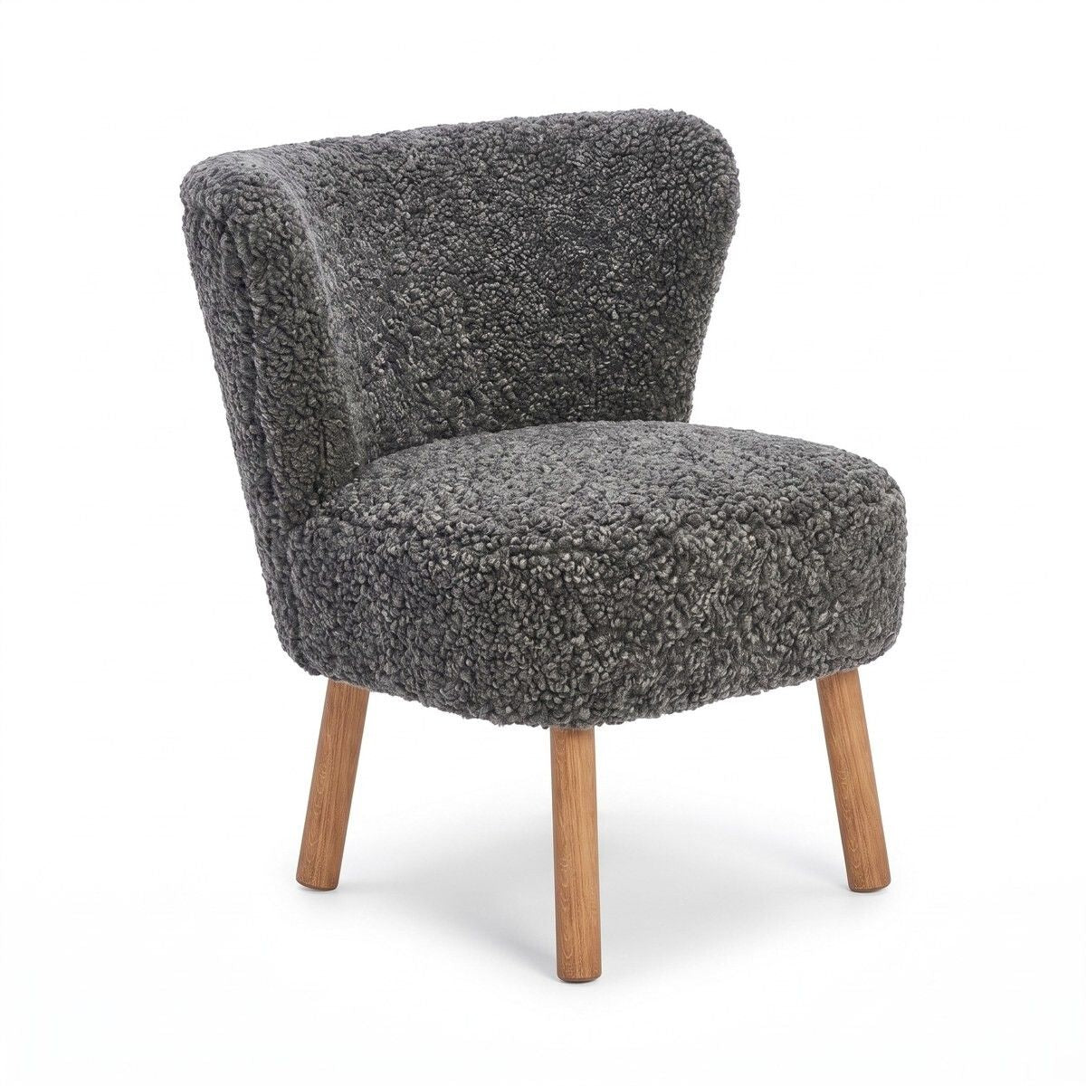 Chaise de salle à manger Emily Graphite