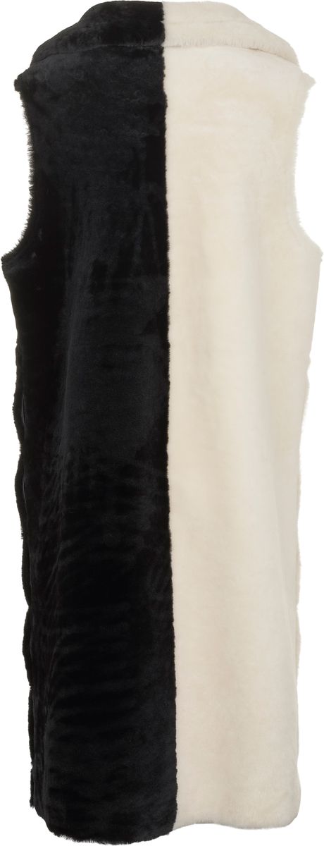 Gilet Raelynn Noir/Perle