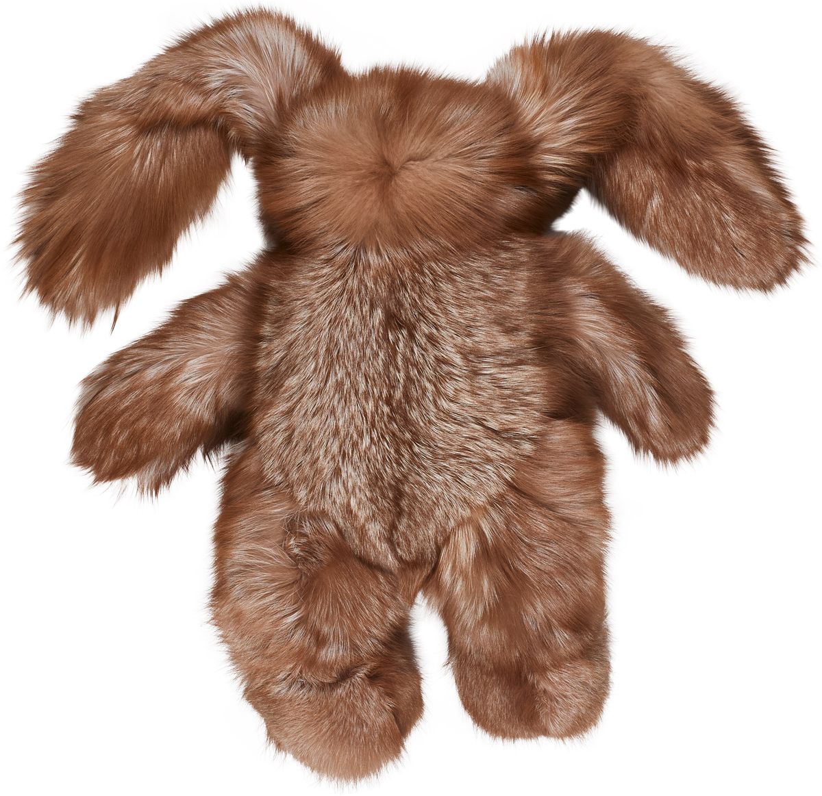 Lapin en peluche | Fourrure de renard Marron clair