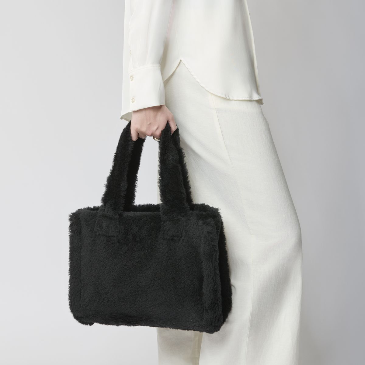 Mini Glory Shopper Cuir brun