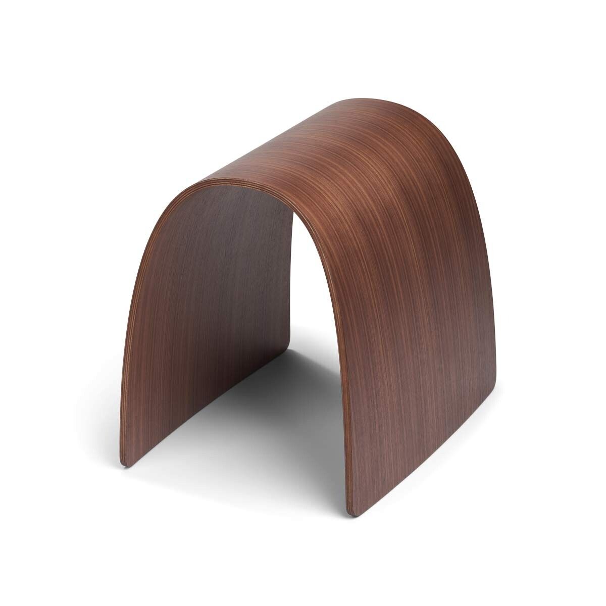 Tabouret en mouton Noyer