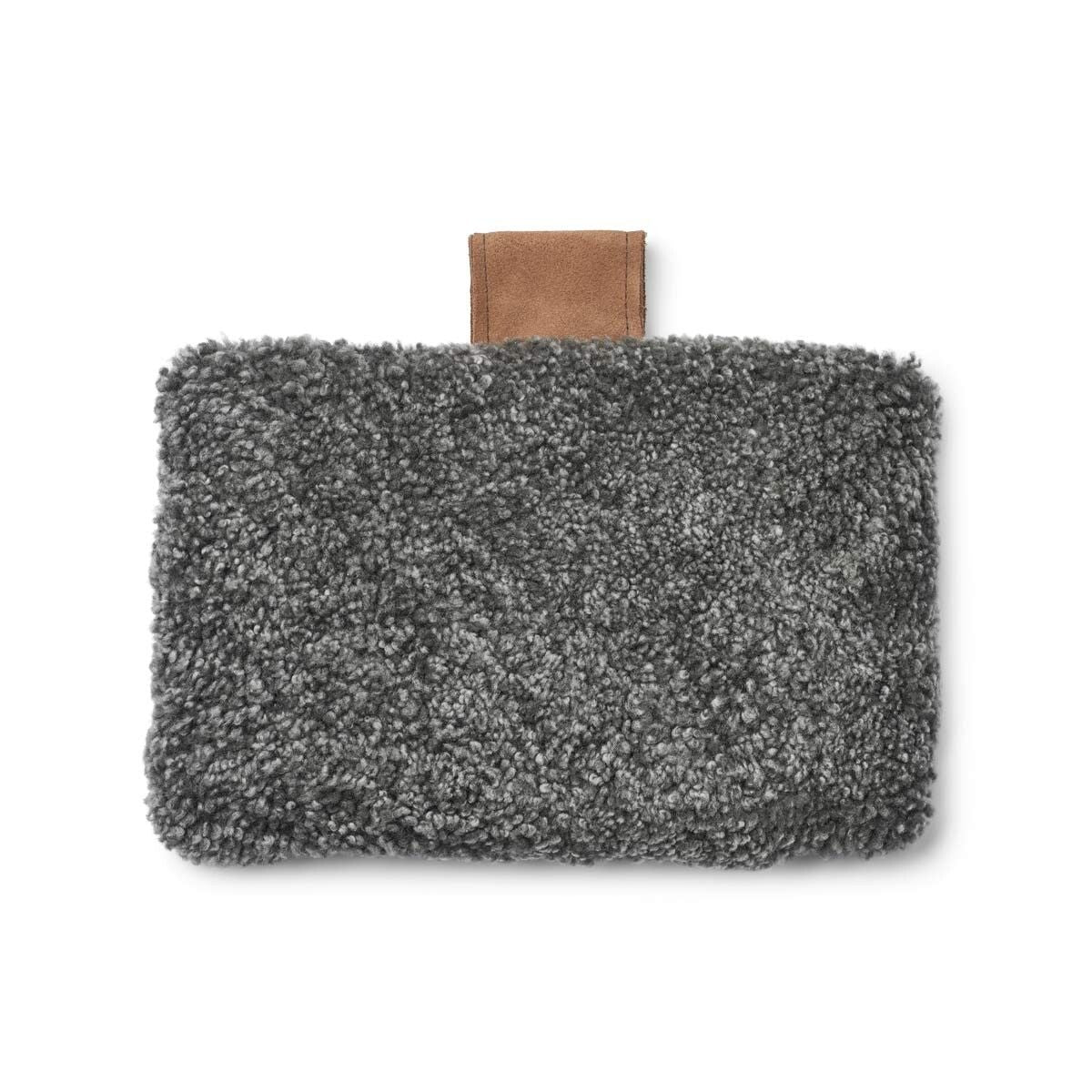 Appui-tête | Laine courte Graphite