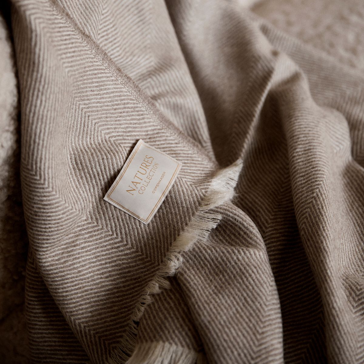 Jeté Sidsley Marron Foncé