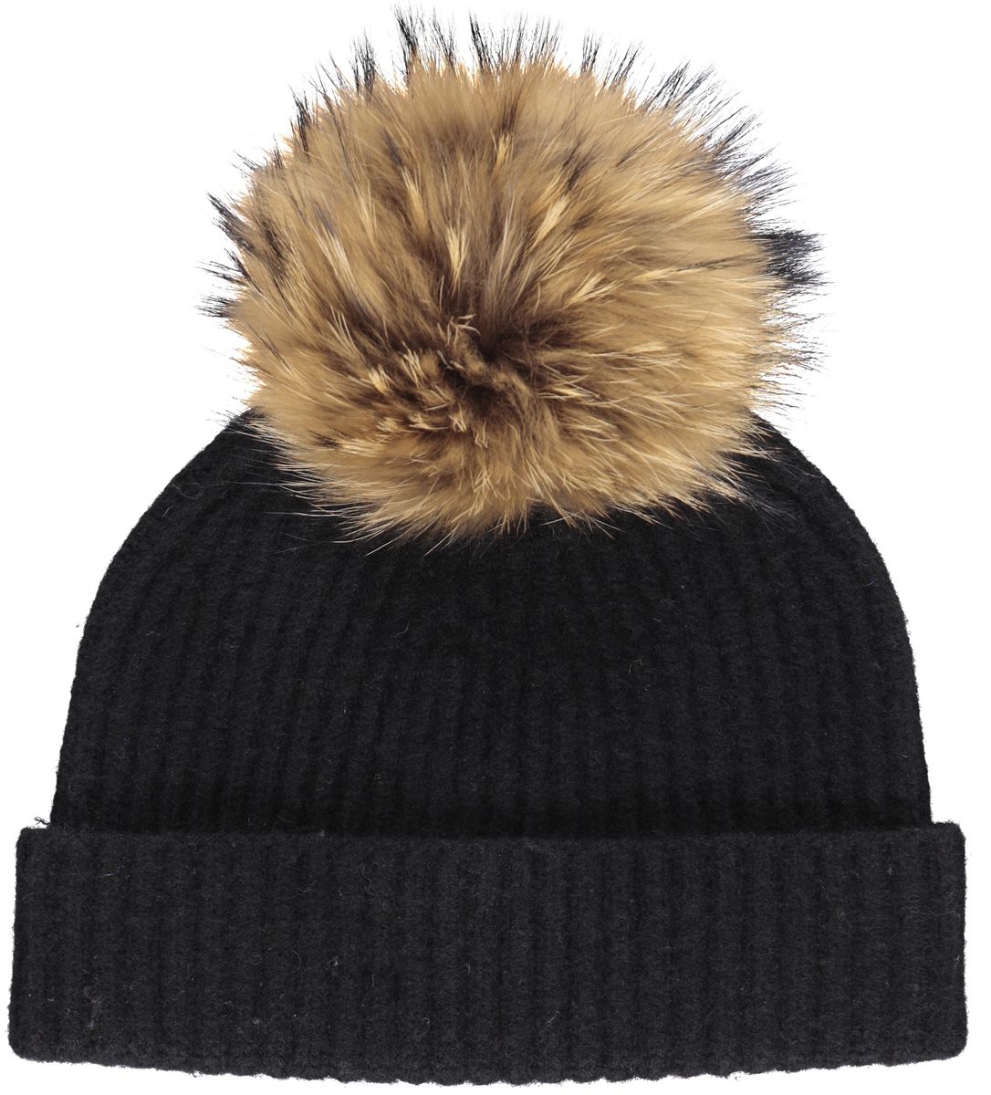 Chapeau Mathilde Noir/Foncé Naturel